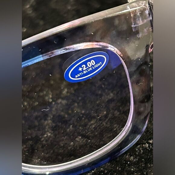 Brand New +2.00 Blue Light Blocking Glasses - Picture 2 of 3